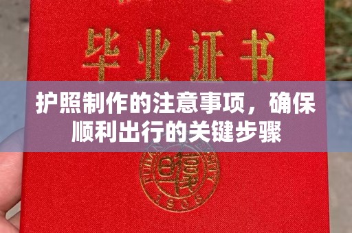 长沙护照制作的注意事项，确保顺利出行的关键步骤