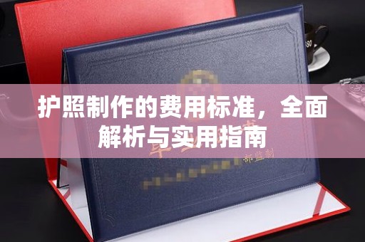 杭锦旗护照制作的费用标准，全面解析与实用指南