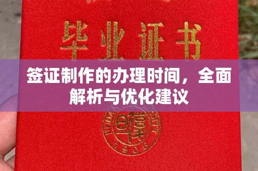 琼中签证制作的办理时间，全面解析与优化建议