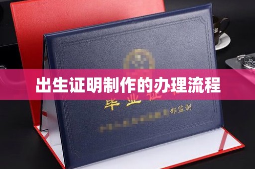 漳浦出生证明制作的办理流程